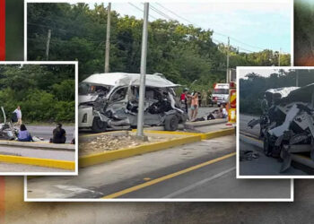 Accidente en la carretera Playa del Carmen – Tulum deja 6 Muertos y 12 heridos