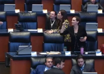 ¡Agarrón en el Senado!: Lilly Téllez y Kenia López acusan a Morena de ‘robar’ el Fonden