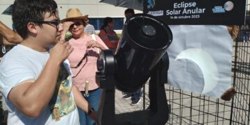Maravilla de la naturaleza, el eclipse solar anular