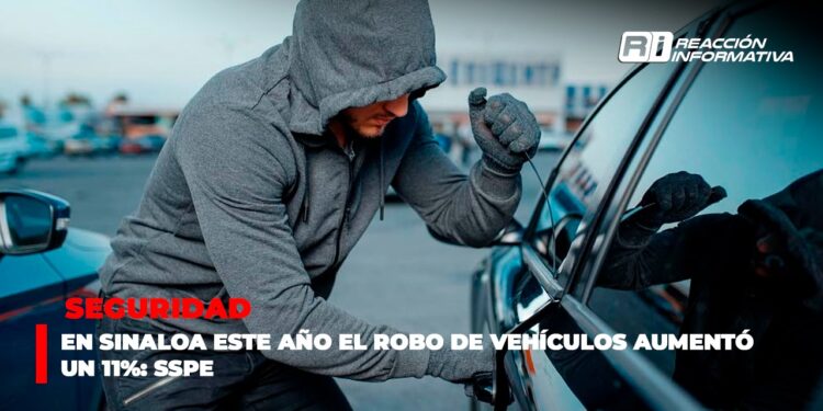 En Sinaloa este año el robo de vehículos aumentó un 11%: SSPE