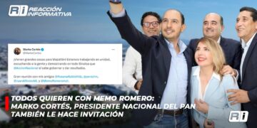 Todos quieren con Memo Romero: Marko Cortés, Presidente Nacional del PAN también le hace invitación
