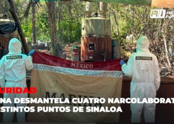 Marina desmantela cuatro narcolaboratorios en distintos puntos de Sinaloa