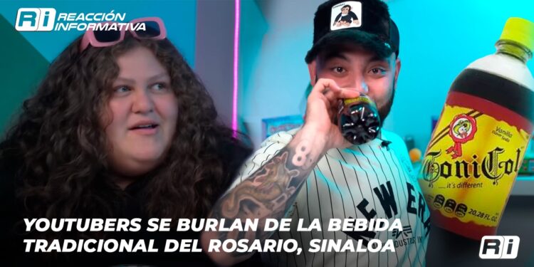 Youtubers se burlan de la bebida tradicional del Rosario, Sinaloa
