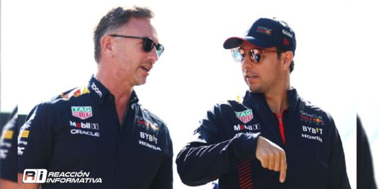 No se ha planteado la salida de Checo Pérez de Red Bull: Christian Horner