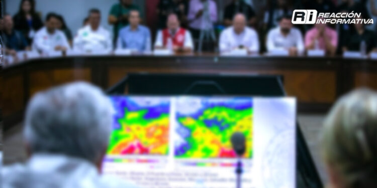 Ante cercanía del fenómeno natural Lidia, preside Gobernador Rocha instalación en sesión permanente del Consejo Estatal de Protección Civil