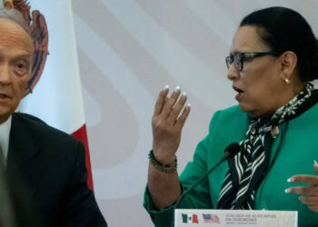 “Combatimos a todos los cárteles, no tenemos pactos”, sostiene Rosa Icela Rodríguez