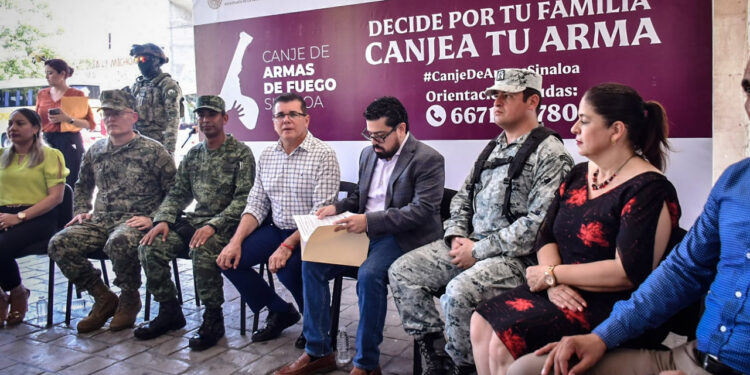 ¡Evitemos accidentes! Arranca en Mazatlán campaña de Canje de Armas