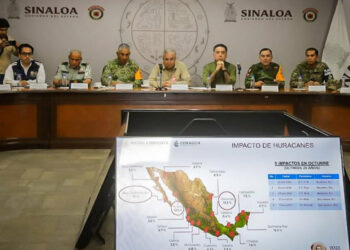 Encabeza Rocha Reunión Estatal de Emergencia por el huracán “Norma”