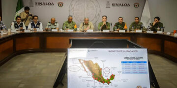 Encabeza Rocha Reunión Estatal de Emergencia por el huracán “Norma”