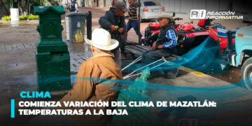 Comienza variación del clima de Mazatlán: Temperaturas a la Baja