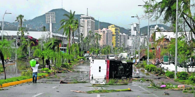 Huracán “Otis” deja 27 muertos y 4 desaparecidos en Guerrero