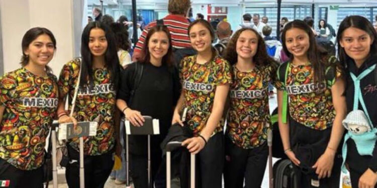Anuncian el rescate de la Selección Mexicana de Gimnasia Rítmica en Israel