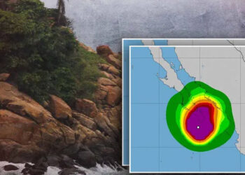 Huracán ‘Norma’ toca tierra en Baja California Sur