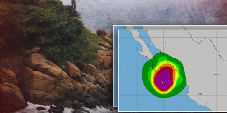 Huracán ‘Norma’ toca tierra en Baja California Sur