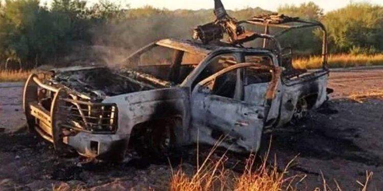 Emboscada a convoy de Sedena deja a un muerto y varios heridos en Oquitoa, Sonora