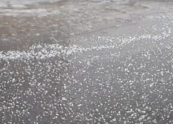 Lluvias y granizo sorprenden a Mazatlán el día de hoy
