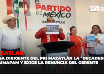 Acusa dirigente del PRI Mazatlán la “decadencia” de JUMAPAM y exige la renuncia del gerente