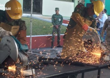 Más de 200 armas decomisadas son destruidas en la Novena Zona Militar