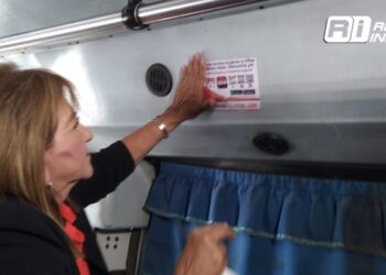 Activa SEMUJERES código QR en transporte público para prevenir violencia en mujeres