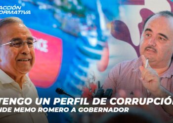 “No tengo un perfil de corrupción”, responde Memo Romero a gobernador