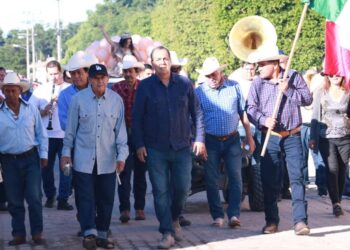 Celebran pobladores el 103 aniversario del Ejido de Escamilla