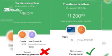¿Qué conceptos de pagos se deben evitar al momento de transferir? Aquí te decimos