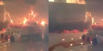 Altares de Día de Muertos se incendian en Tamaulipas al interior de escuelas