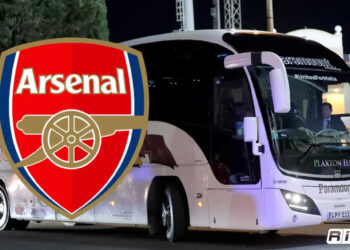 Equipo del Arsenal suspende partido porque el conductor se equivocó de ciudad