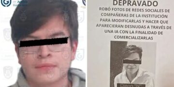 Vinculan a proceso a Diego ‘N’ por alterar con inteligencia artificial fotos de alumnas del IPN y venderlas como pornografía