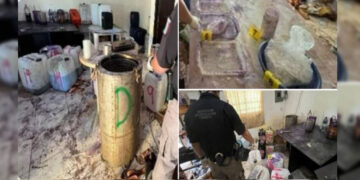 Aseguran más de 2 mil pastillas y sustancias con fentanilo en Culiacán