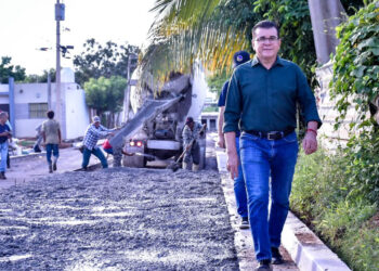 Supervisa Edgar González que se construyan obras de calidad para los Mazatlecos