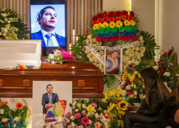Sepultan en Saltillo al magistrade Ociel Baena