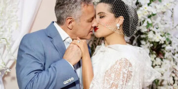 Alexis Ayala se casa con una joven 28 años menor en la Basílica de Guadalupe