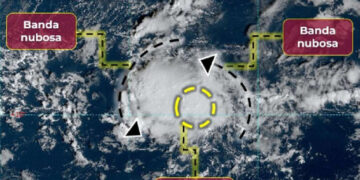 Tormenta ‘Pilar’ se ubica al suroeste de las costas de Guerrero