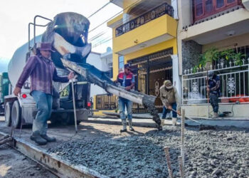 Con 39 obras en proceso Gobierno de Mazatlán trabaja intensamente en colonias y comunidades