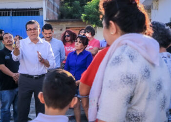 “Atacaremos el problema, de raíz”: arranca obra de sustitución de drenaje en Villa Galaxia