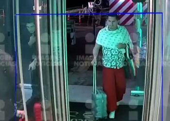 Presentan videos del magistrade y su pareja antes de llegar a su domicilio en Aguascalientes