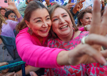 ‘Ya sabes quién no te cuida, yo sí’: Xóchitl Gálvez en el 25N