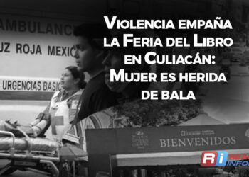 Violencia empaña la Feria del Libro en Culiacán: Mujer es herida de bala