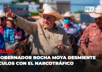 El Gobernador Rocha Moya desmiente vínculos con el narcotráfico