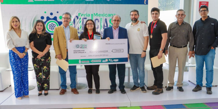 Premian a ganadores de la Feria Mexicana de Ciencias e Ingenierías Sinaloa 2023