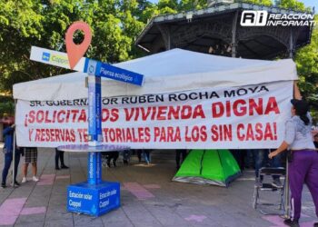 Realizan precaristas huelga de hambre, exigen terrenos para viviendas