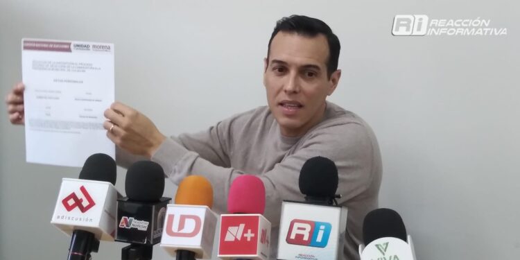 Ibarra Ramos se registra para la alcaldía de Culiacán