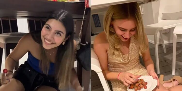 ¿Qué significa meterse debajo de la mesa en Año Nuevo?