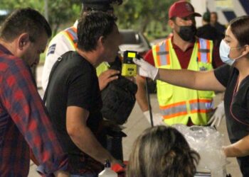 Operativo Alcoholímetro sanciona a 23 conductores durante fin de semana de implementación