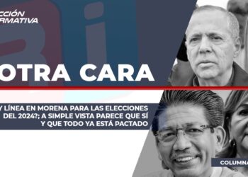 ¿Ya hay línea en Morena para las elecciones del 2024?; a simple vista parece que sí y que todo ya está pactado