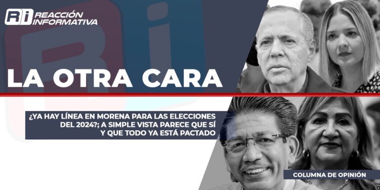 ¿Ya hay línea en Morena para las elecciones del 2024?; a simple vista parece que sí y que todo ya está pactado