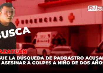 Sigue la búsqueda del padrastro acusado de asesinar a golpes a niño de dos años en Mazatlán