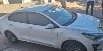 Policía de Investigación recupera un KIA 2017 en Infonavit Humaya