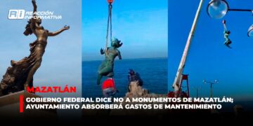 Gobierno Federal dice NO a monumentos de Mazatlán; Ayuntamiento absorberá gastos de mantenimiento